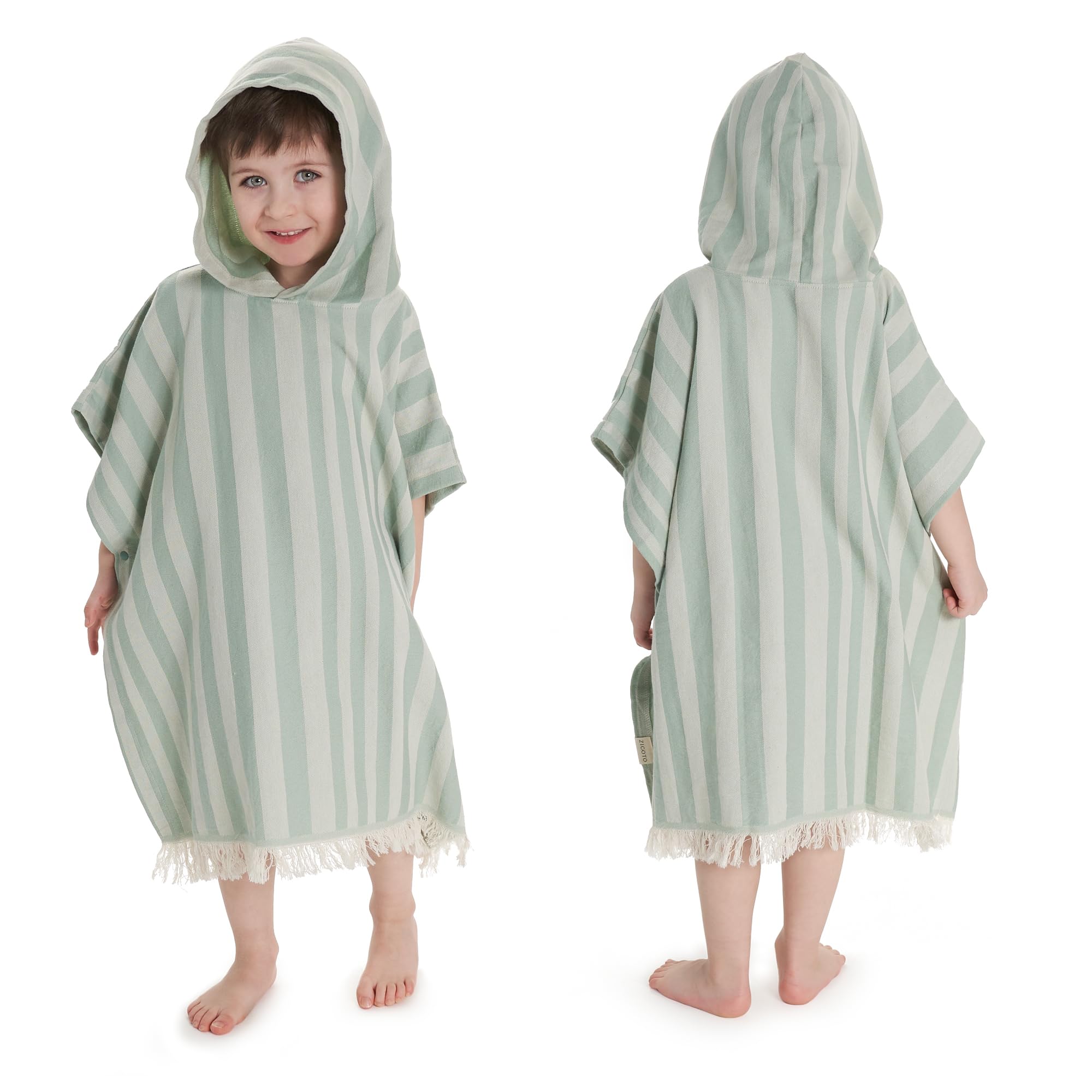 Amazon.com: ZICOTO Stylish Hooded Beach Towel for Kids - Extra